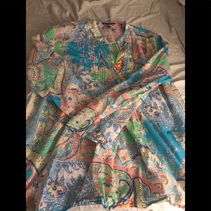 Ralph Lauren Boho Top 1X